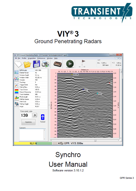 Title page for Synchro program User Manual