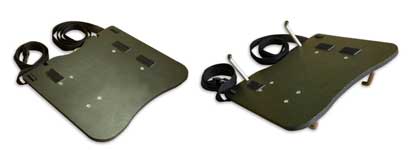 portable shelf for laptop for VIY3-300 ground penetrating radar operator's